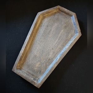 Coffin Wood Serving Tray